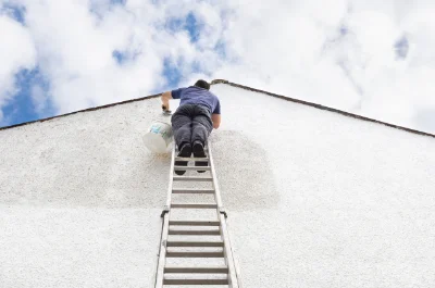 Peinture extérieure au Ménil — façades et ravalement
